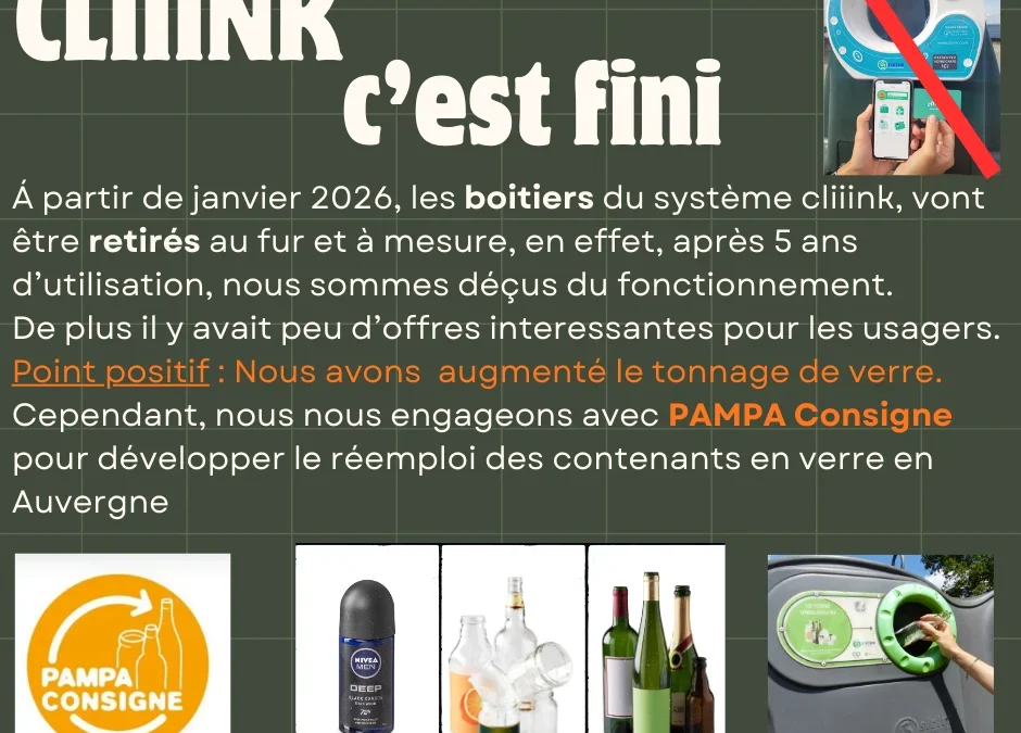 CLIIINK C&rsquo;est fini